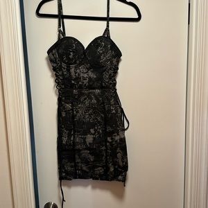 Black guess corset dress. Size 3